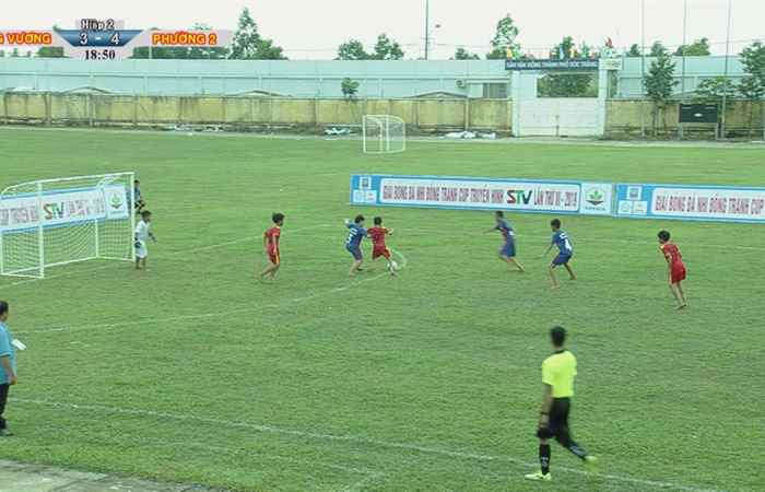 Vòng bảng Bóng đá Nhi đồng tranh CUP STV Đội Hùng Vương Vs Ngã Năm 15-06-2019