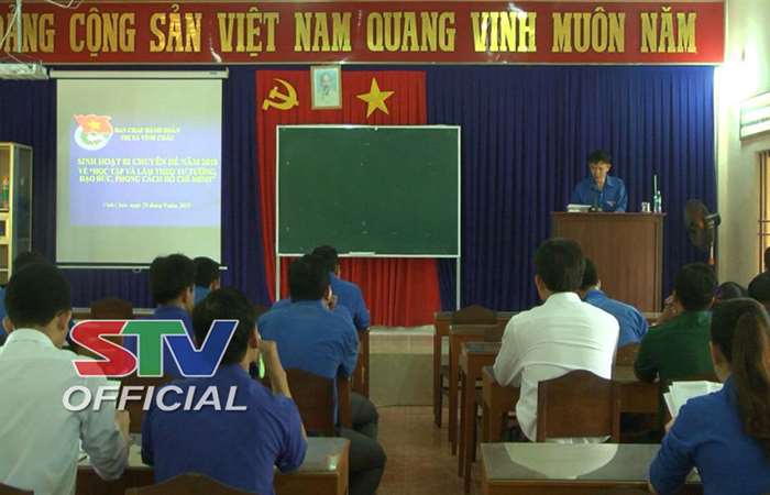 Thị đoàn Vĩnh Châu triển khai chuyên đề Học tập và làm theo tư tưởng, đạo đức, phong cách Hồ Chí Minh