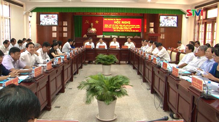 Sóc Trăng: Hội nghị tổng kết về thực hiện đổi mới phương thức lãnh đạo của Đảng và xây dựng tổ chức bộ máy của hệ thống chính trị