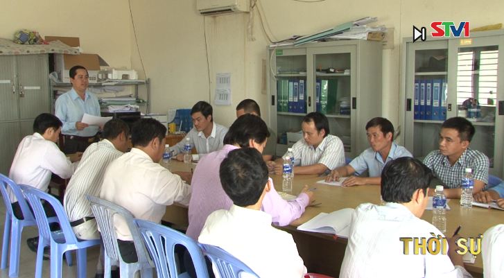 Lãnh đạo UBND tỉnh kiểm tra và cho ý kiến chỉ đạo tiến độ thi công bệnh viện sản nhi Sóc Trăng