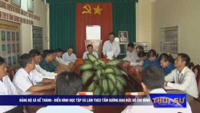 Đảng bộ xã Kế Thành - huyện Kế Sách học tập và làm theo tấm gương đạo đức Hồ Chí Minh 21-02-2016