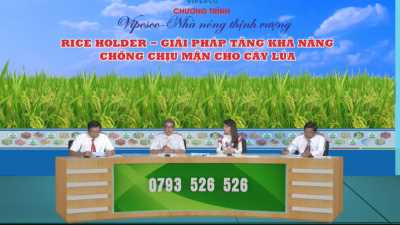 Tọa đàm VIPESCO-Chủ đề Rice Holder giải pháp tăng khả năng chịu mặn cho cây lúa 29-04-2016