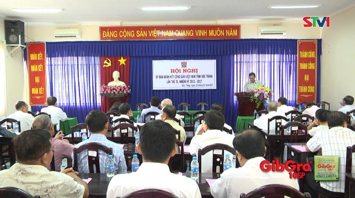 Hội nghị Ủy ban Đoàn kết Công giáo Việt Nam tỉnh Sóc Trăng lần thứ X nhiệm kỳ 2012-2017