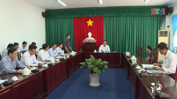 Chủ tịch UBND tỉnh Sóc Trăng đối thoại giải quyết khiếu nại công dân.