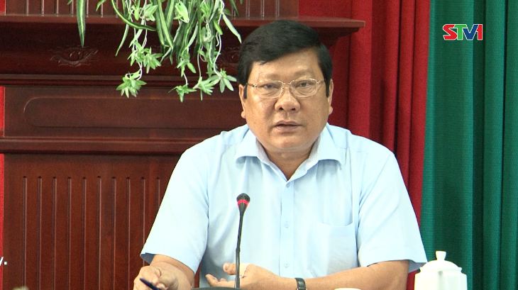 Lãnh đạo UBND tỉnh Sóc Trăng làm việc với Ban chỉ đạo đổi mới, phát triển và nâng cao hiệu quả kinh tế tập thể
