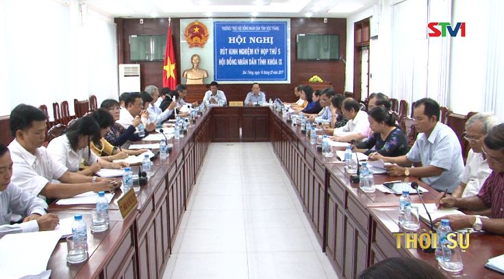 Thường trực HĐND hội nghị rút kinh nghiệm kỳ họp thứ 5 HĐND tỉnh khóa IX 