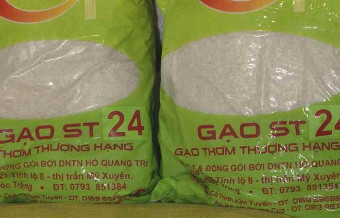 800 USD CHO 1 TẤN GẠO ST24 XUẤT KHẨU