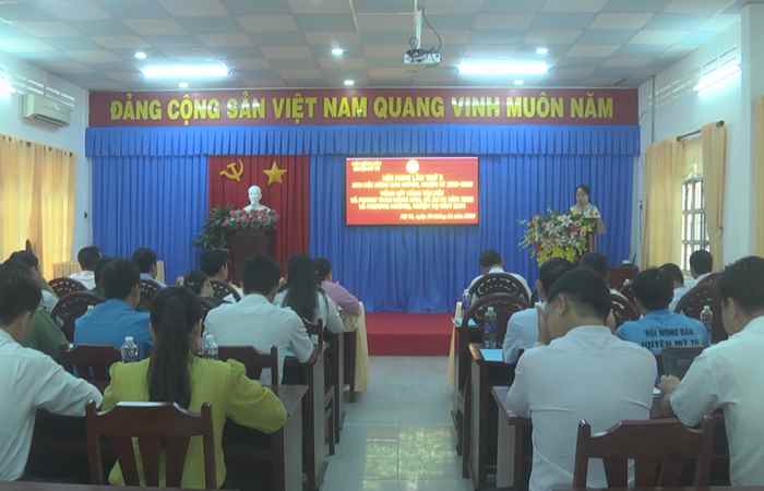 Mỹ Tú: Hội Nông dân huyện đề ra phương hướng, nhiệm vụ năm 2024