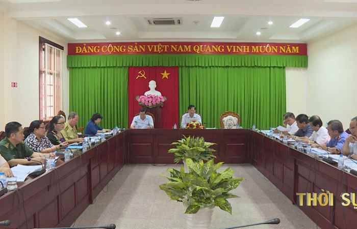 Ban chỉ đạo cải cách tư pháp tỉnh Sóc Trăng họp bàn về kết quả công tác quý 3 /2017