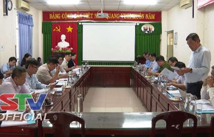 Ban Chỉ đạo phòng, chống tham nhũng, tiêu cực tỉnh làm việc tại Sở Tài nguyên & Môi trường 