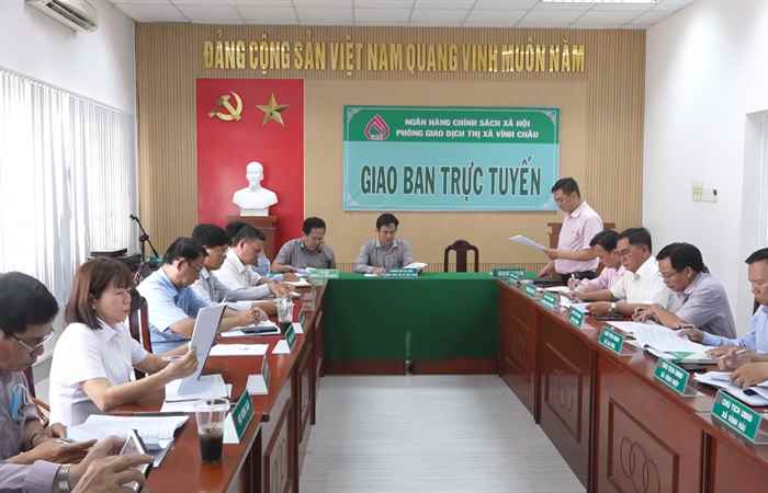 Vĩnh Châu: Ngân hàng Chính sách xã hội sơ kết quý 1 -2023  