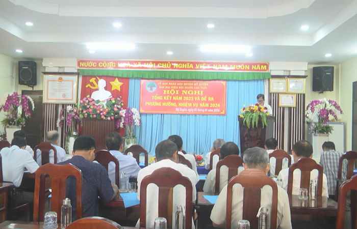 Mỹ Xuyên: Hội Người cao tuổi tổng kết năm 2023