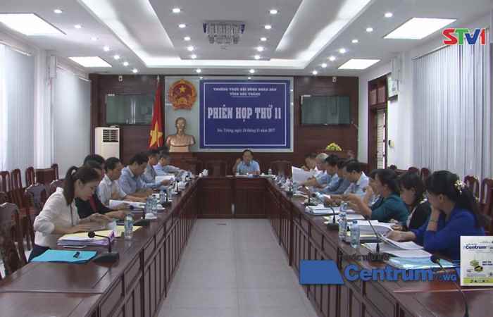 Ban Kinh tế - Ngân sách HĐND tỉnh Sóc Trăng họp báo cáo thẩm tra các tờ trình Nghị quyết, các báo cáo trình tại kỳ họp thứ 9, HĐND tỉnh khóa IX