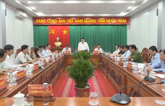 Huyện ủy Long Phú triển khai nhiệm vụ tháng 9 năm 2022