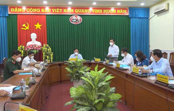 Ban Thường vụ Huyện uỷ Mỹ Xuyên tổ chức cuộc họp bất thường