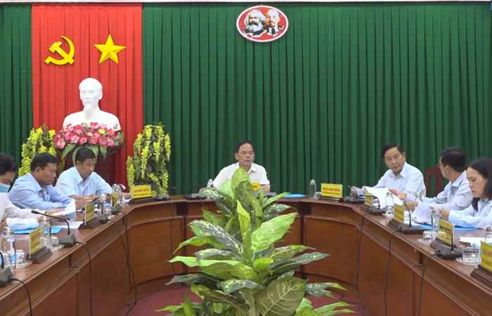 Cuộc họp Bất thường của Ban Thường vụ Huyện uỷ Mỹ Xuyên 