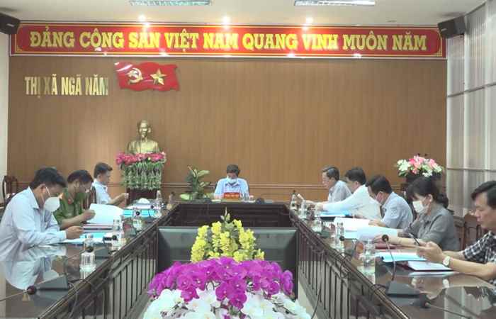 Ngã Năm: Cơ bản đã thu hoạch dứt điểm vụ lúa Đông Xuân 2021 - 2022