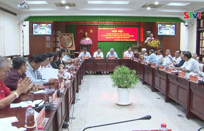 Ban thường vụ Tỉnh ủy Sóc Trăng họp mặt nguyên lãnh đạo Tỉnh ủy qua các thời kỳ