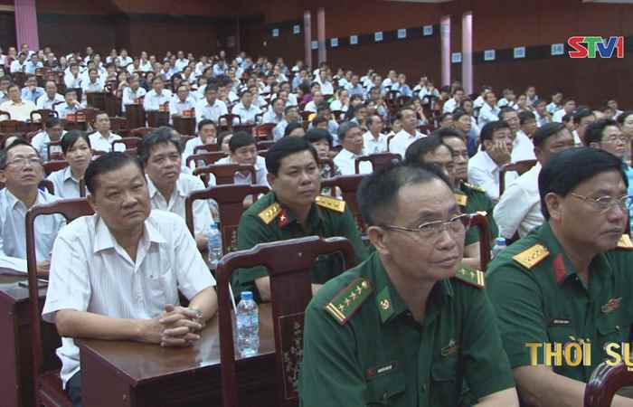 Ban thường vụ Tỉnh ủy Sóc Trăng tổ chức hội nghị chuyên đề về tình hình biển đông