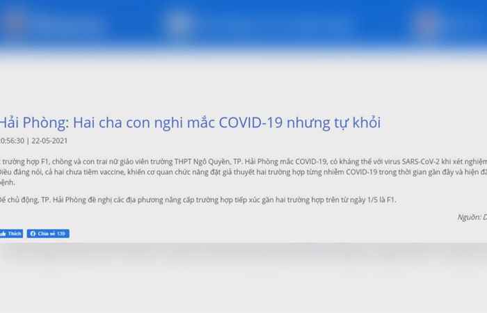 Bản tin chung tay phòng, chống covid - 19 ( 23-05-2021)