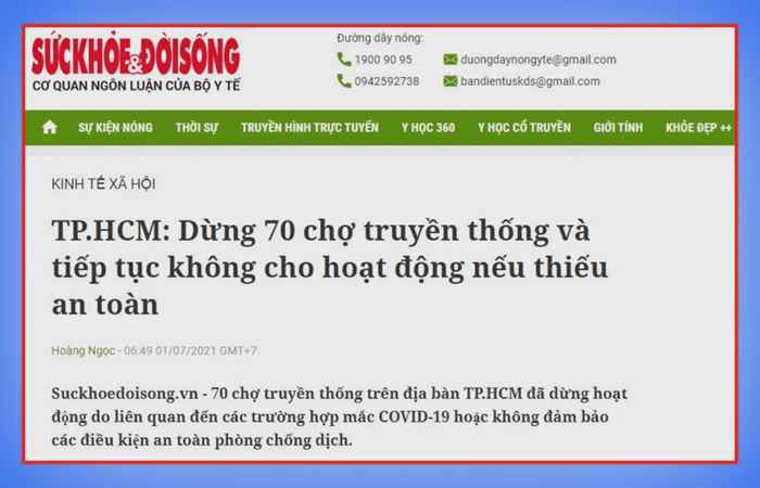 Bản tin chung tay phòng, chống dịch Covid - 19 (01-07-2021)