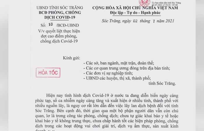 Bản tin chung tay phòng, chống dịch Covid -19 (02-07-2021)