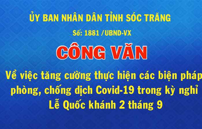 Bản tin chung tay phòng, chống dịch COVID-19 (02-09-2021)