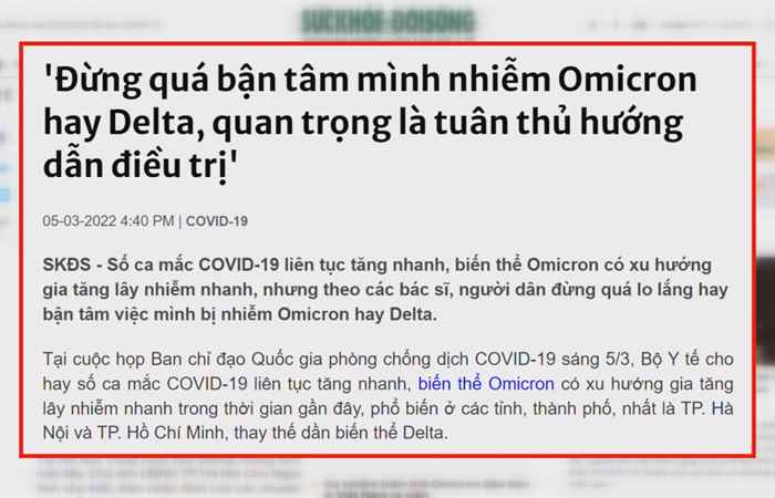  Bản tin chung tay phòng, chống dịch COVID-19 (06-03-2022)