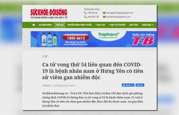 Bản tin chung tay phòng chống dịch covid-19 (08-06-2021)