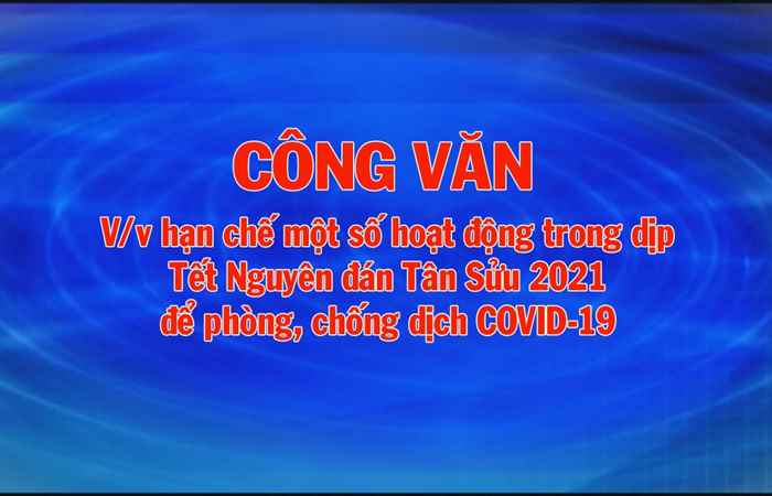 Bản tin chung tay phòng chống dịch covid-19 (12-02-2021)