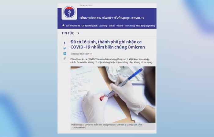 Bản tin chung tay phòng, chống dịch COVID-19 (14-02-2022)