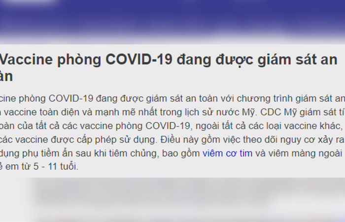Bản tin chung tay phòng, chống dịch COVID-19 (29-03-2022)