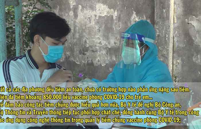 Bản tin COVID-19 mới nhận chiều ngày 08-11-2021 