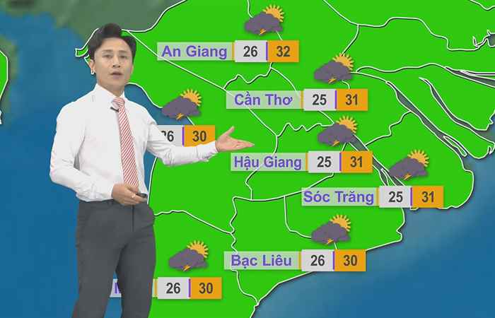 Bản tin khí tượng thủy văn (09-10-2024)