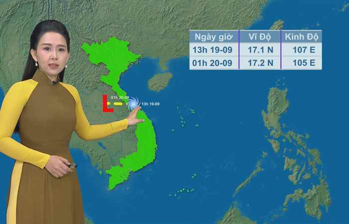 Bản tin Khí tượng, Thủy văn (19-09-2024)