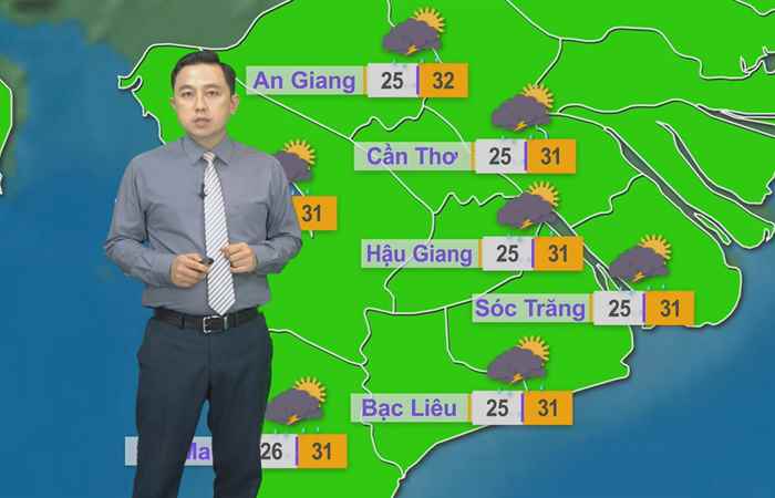 Bản tin khí tượng thủy văn (21-10-2024)
