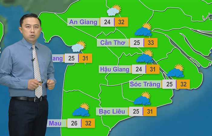Bản tin khí tượng, thủy văn (30-11-2024)