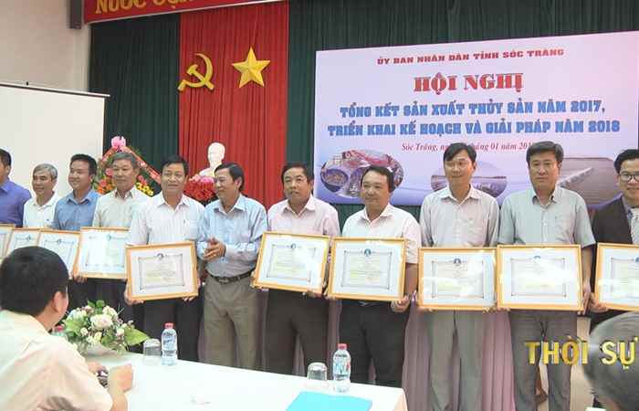 Bí thư Tỉnh ủy Sóc Trăng dự tổng kết tình hình thủy sản năm 2017