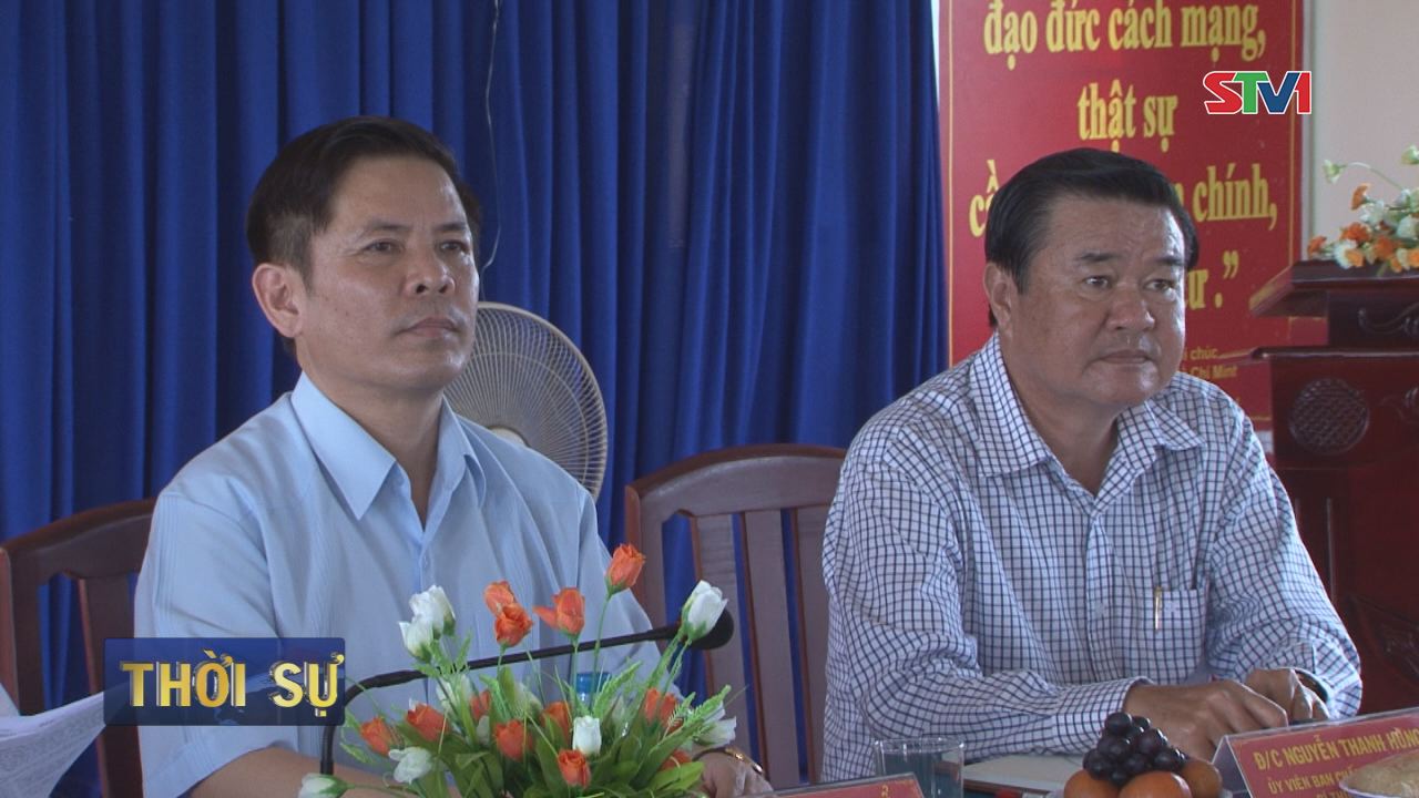 Bí thư Tỉnh ủy Sóc Trăng việc với thị trấn Đại Ngãi bàn giải pháp xây dựng thị trấn lên đô thị loại IV