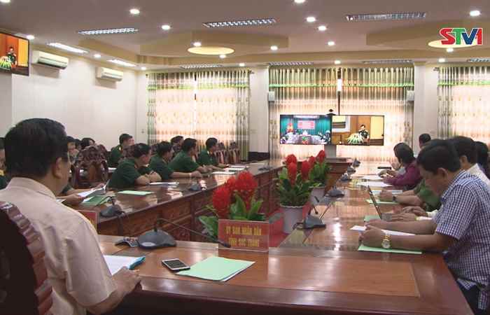 Hội nghị trực tuyến toàn quốc tổng kết 15 năm thực hiện Pháp lệnh động viên công nghiệp 