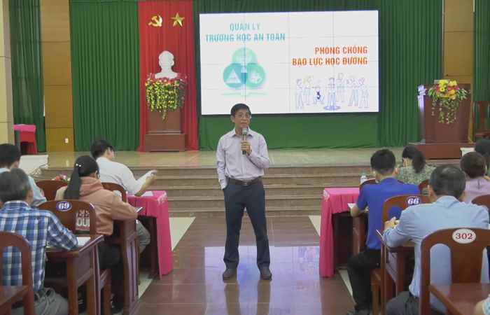 Kế Sách: Bồi dưỡng cán bộ quản lý, giáo viên về An toàn trường học và phòng, chống bạo lực học đường