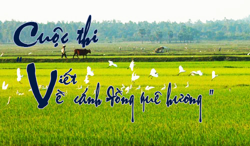 Cuộc thi " Viết về cánh đồng Quê Hương" 14-11-2016