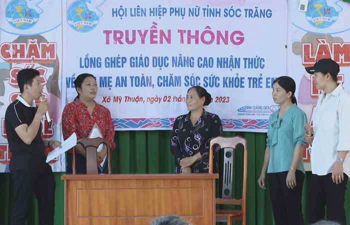 Chăm lo đời sống vật chất, tinh thần bảo vệ chăm sóc phụ nữ và trẻ em, thúc đẩy mục tiêu bình đẳng giới (13-11-2023) 