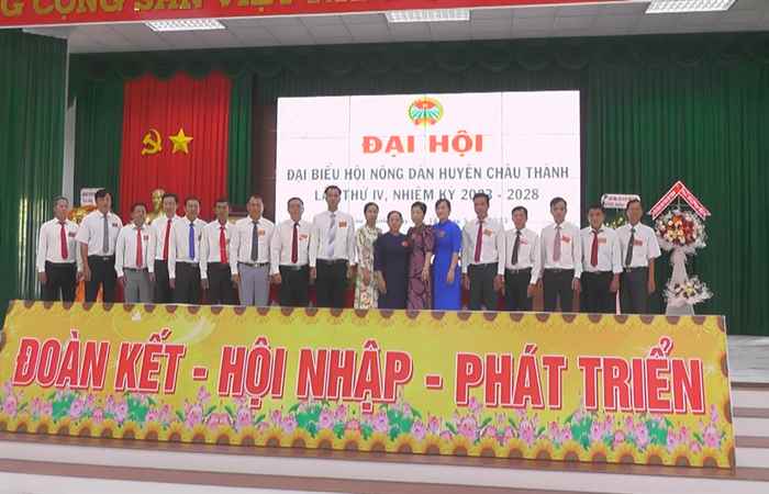  Đại hội Đại biểu Hội Nông dân huyện Châu Thành lần thứ IV, nhiệm kỳ 2023-2028