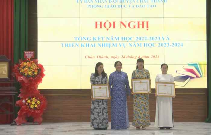 Châu Thành tổng kết năm học 2022-2023