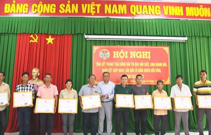Châu Thành: Trên 60% hội viên nông dân đăng ký sản xuất, kinh doanh giỏi các cấp