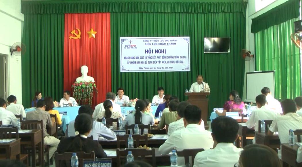 Huyện Châu Thành phát động sử dụng điện tiết kiệm, an toàn, hiệu quả.