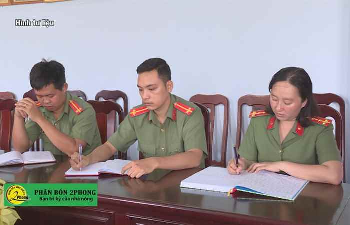 Chi bộ tổng hợp công an TX.Ngã Năm thực hiện tốt chỉ thị 05 của bộ chính trị (06-06-2021)