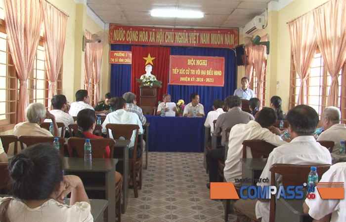 Chủ tịch HĐND tỉnh Sóc Trăng tiếp xúc cử tri thị xã Vĩnh Châu