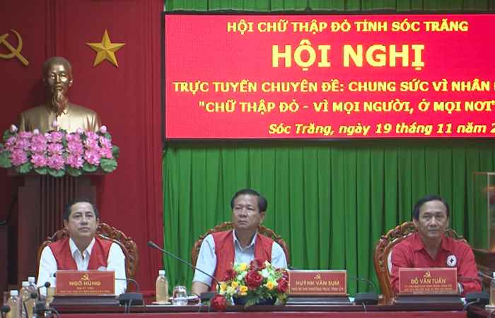 Chung sức vì nhân đạo “Chữ thập đỏ - Vì mọi người, ở mọi nơi”